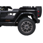 Elektrické autíčko Jeep Wrangler Rubicon Lift 4x4, 24V - čierne